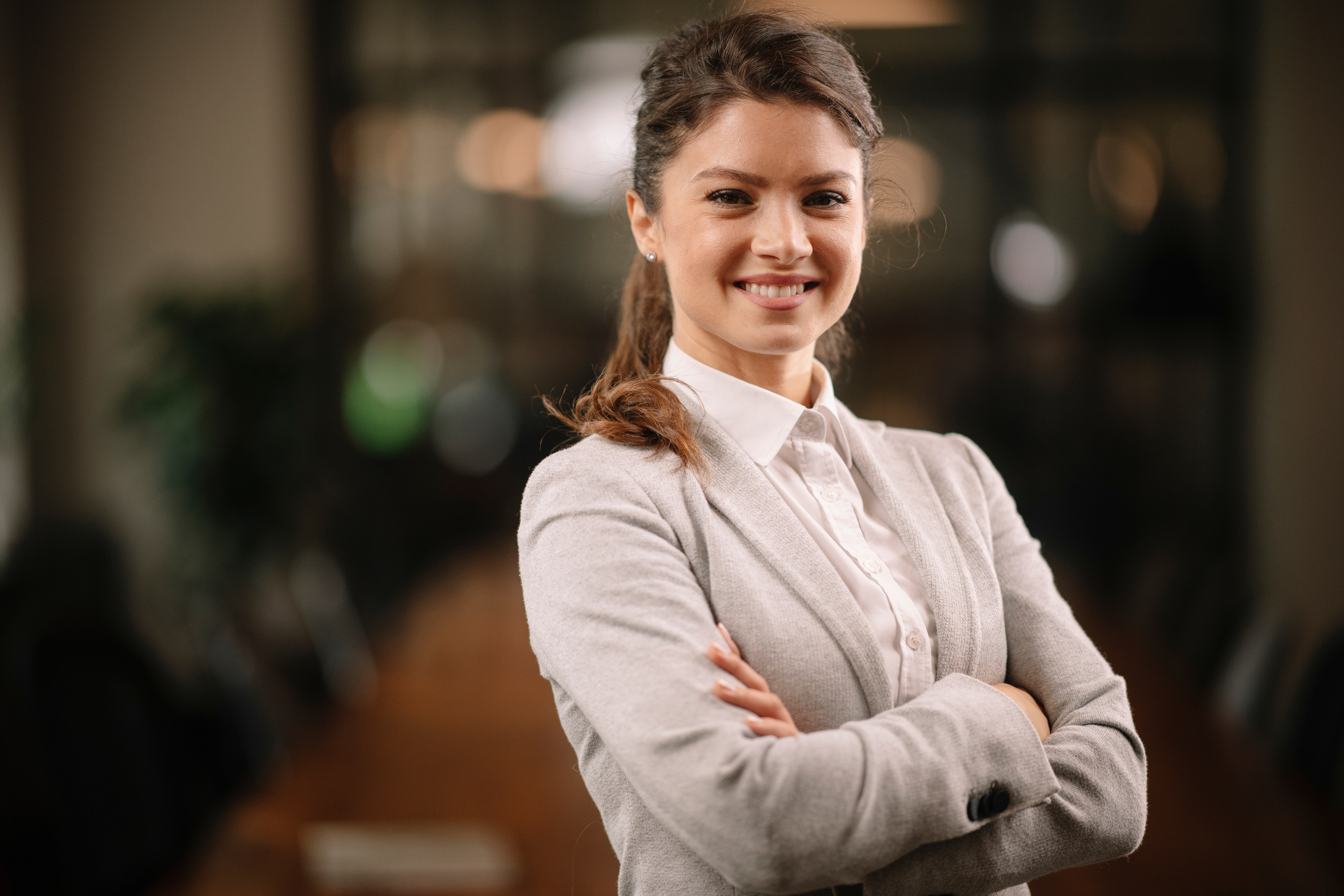 Young professional businesswoman